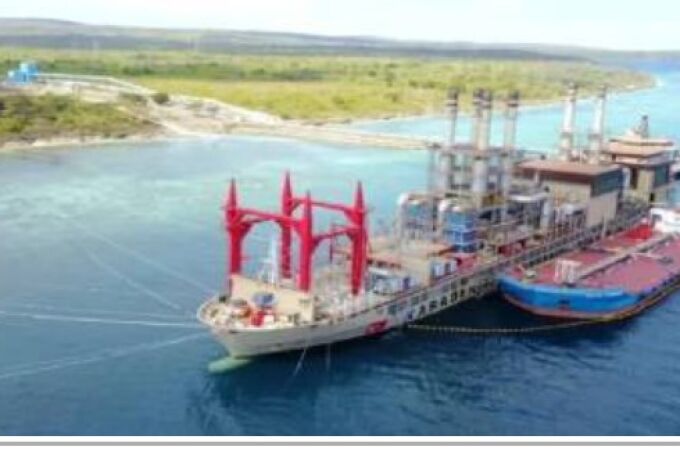 Uno de los barcos turcos que podrían participar en la operación