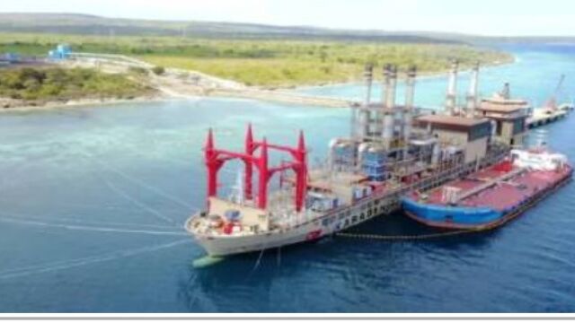 Uno de los barcos turcos que podrían participar en la operación