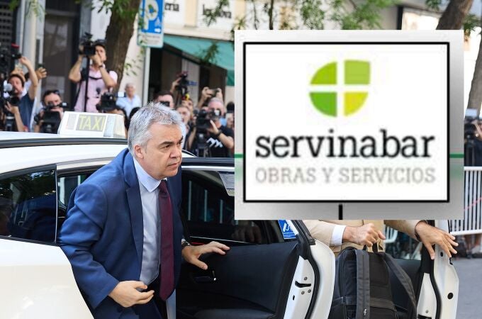 Santos Cerdán, a su llegada al Tribunal Supremo