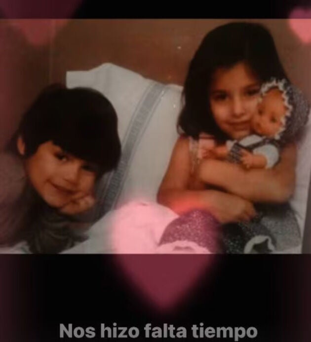 Story compartido por Paloma Cuevas con su hermano
