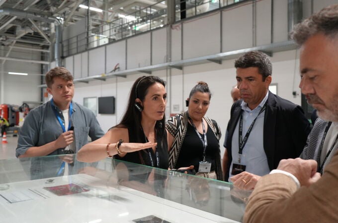 Mazón destaca que la futura gigafactoría en Sagunto será "referencia mundial" de baterías