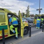 MADRID.-VÍDEO: Grave un hombre de 52 años tras precipitarse a un patio interior desde una altura de 15 metros en Madrid