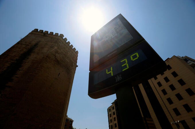Continúa la ola de calor y en Andalucía se alcanzan los 43 grados