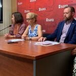 De izda a dcha, Pettit, Valdenebro, Montaño y De Gregorio presentan 'Soria, escaparate de Machado'EUROPA PRESS01/07/2025