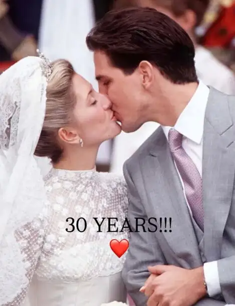 Pablo y Marie Chantal de Grecia