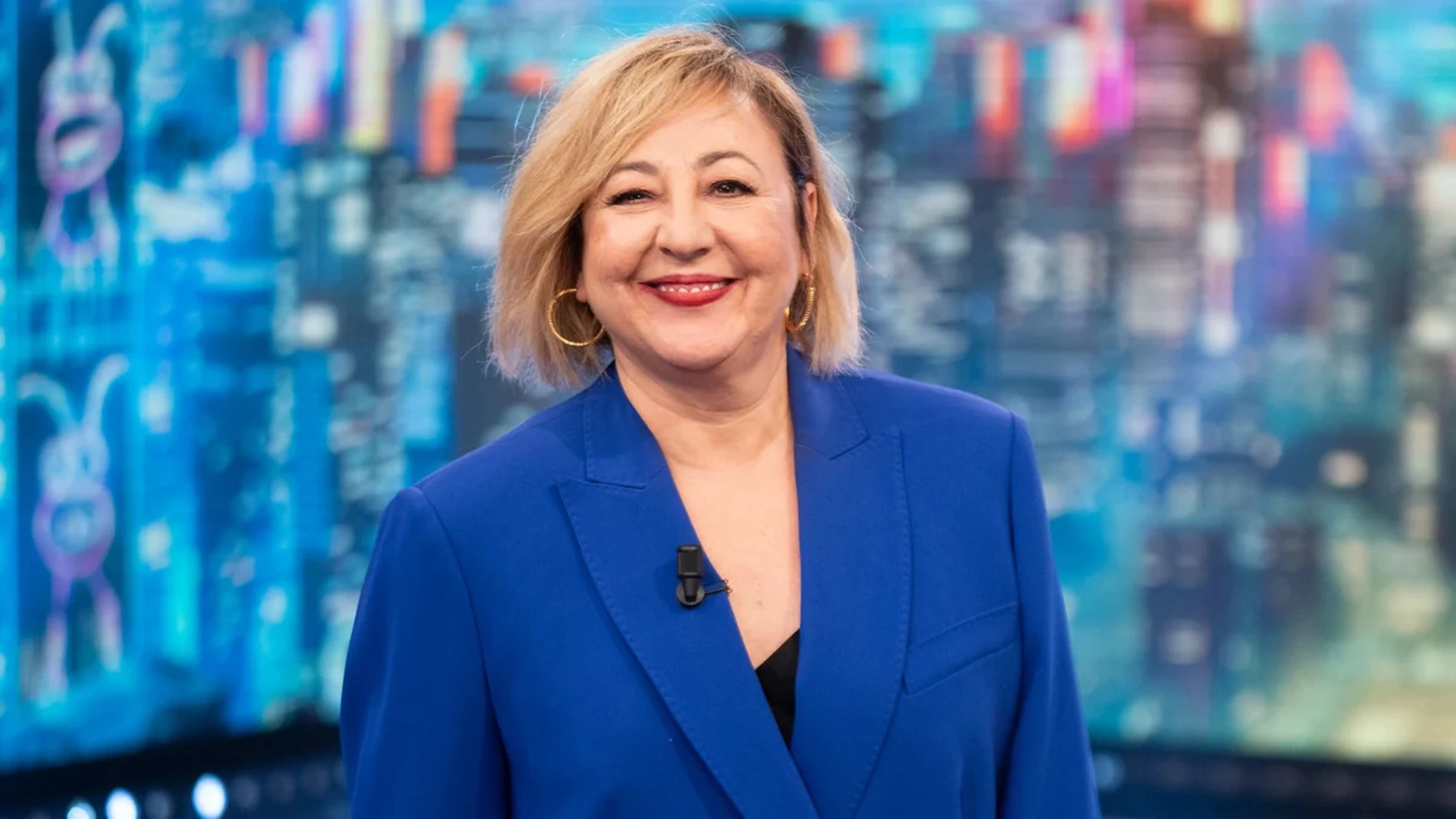 Carmen Machi en una visita previa a 'El Hormiguero'