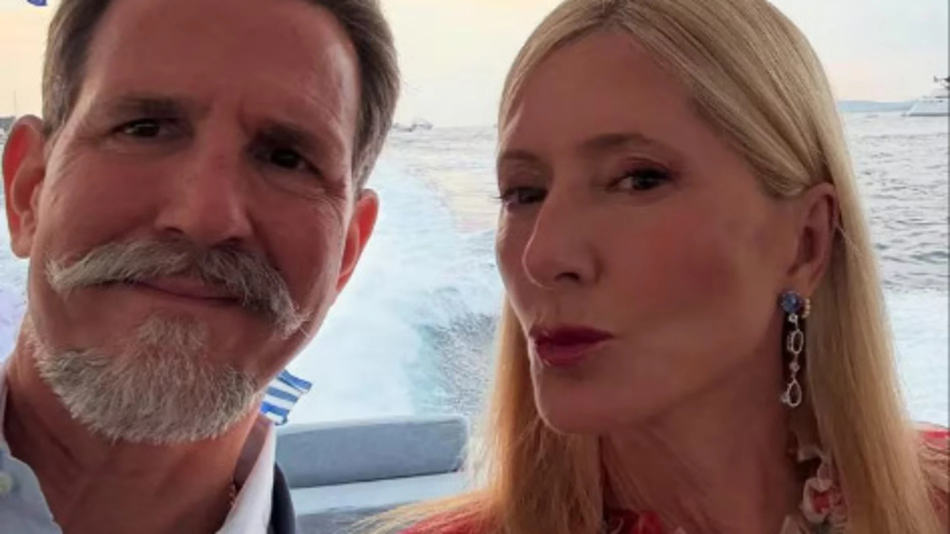 Pablo y Marie Chantal de Grecia
