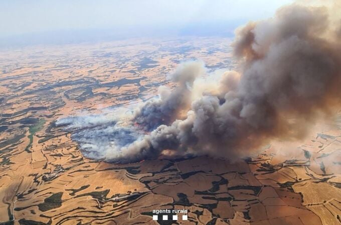 Incendio en Torrefeta i Florejacs