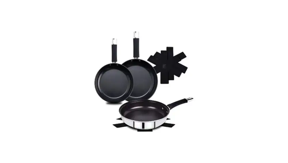 BERGNER BASTER - Juego de 3 Sartenes