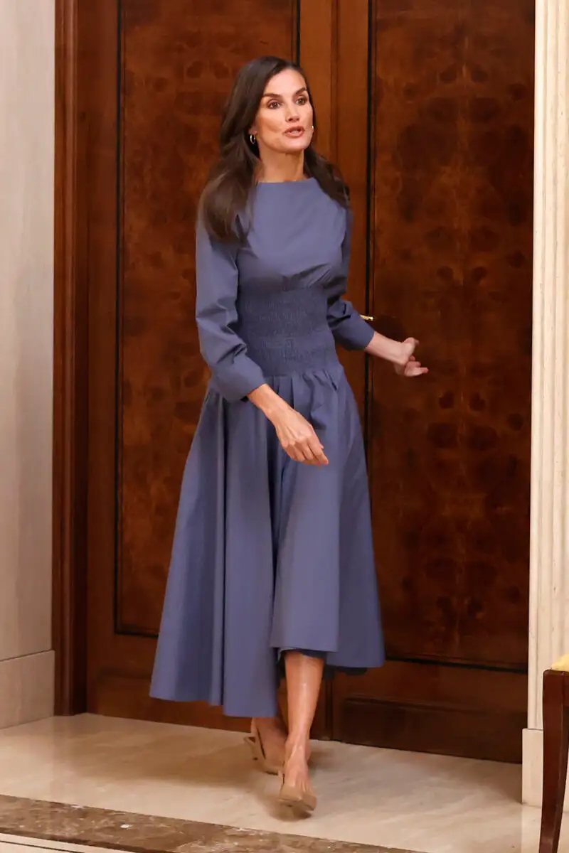 La reina Letizia recibe en audiencia a una representación de la Asociación Proyecto Hombre