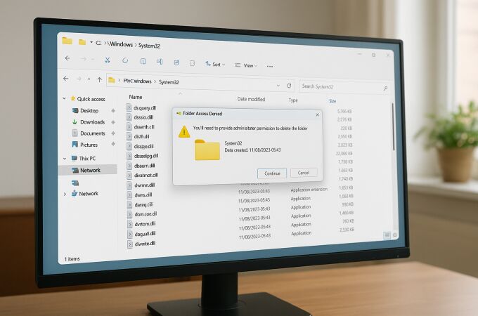 La carpeta que nunca debes borrar de Windows: esto es lo que pasa si eliminas System32.