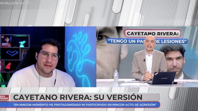Julián Contreras durante su intervención en 'En boca de todos'