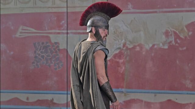 Matt Damon como Odiseo en "The Odyssey", de Christopher Nolan