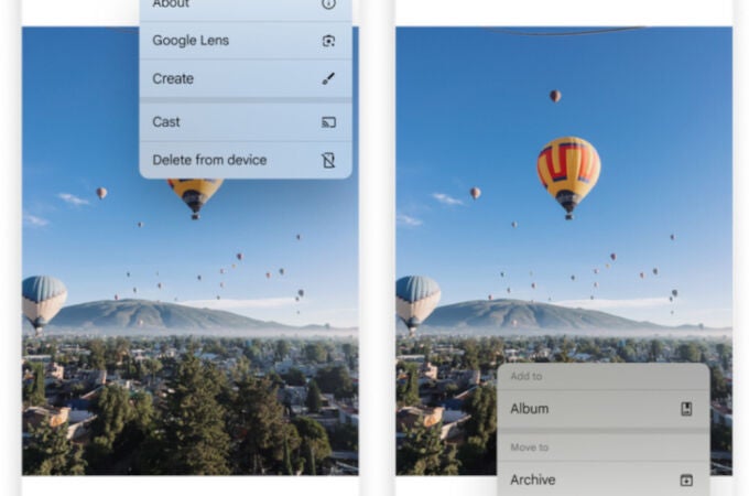 La interfaz de Google Fotos cambia su cara