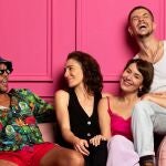 De izda. a dcha., Nacho Almeida, Marta Poveda, Natalia Llorente y Antonio Hernández Fimia
