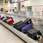 Maletas en el aeropuerto