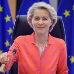 La presidenta de la Comisión Europea, Ursula von der Leyen