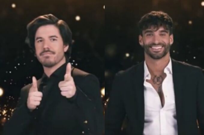 Roi Méndez y Edi Insua, concursantes de 'Bailamos Celebrity'. 
