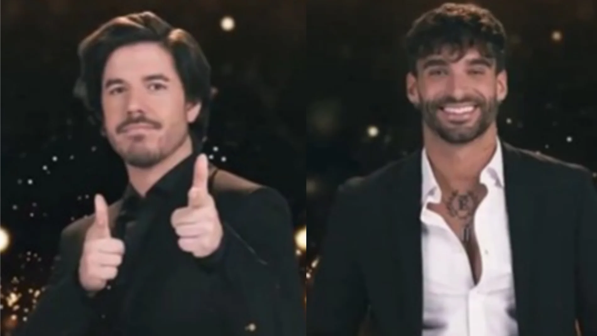 Roi Méndez y Edi Insua, concursantes de 'Bailamos Celebrity'.
