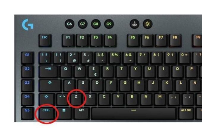 CTRL+Z es el atajo de teclado más conocido de Windows, pero ¿cuál realiza la acción opuesta?
