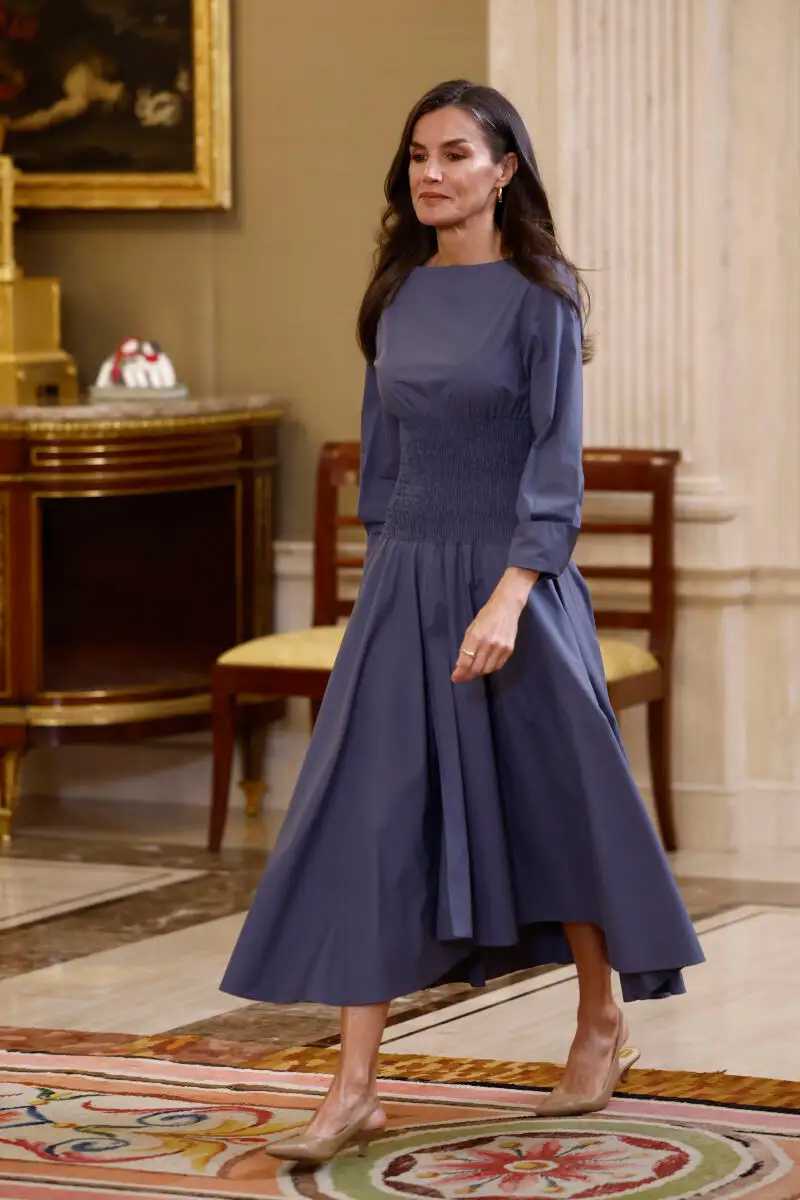 La reina Letizia recibe en audiencia a una representación de la Asociación Proyecto Hombre