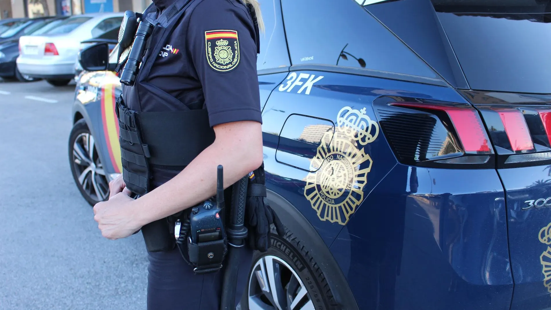 Imagen de archivo de un agente de la Policía Nacional