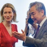 EU's top diplomat Kaja Kallas meets Chinese Foreign Minister Wang Yi in Brussels