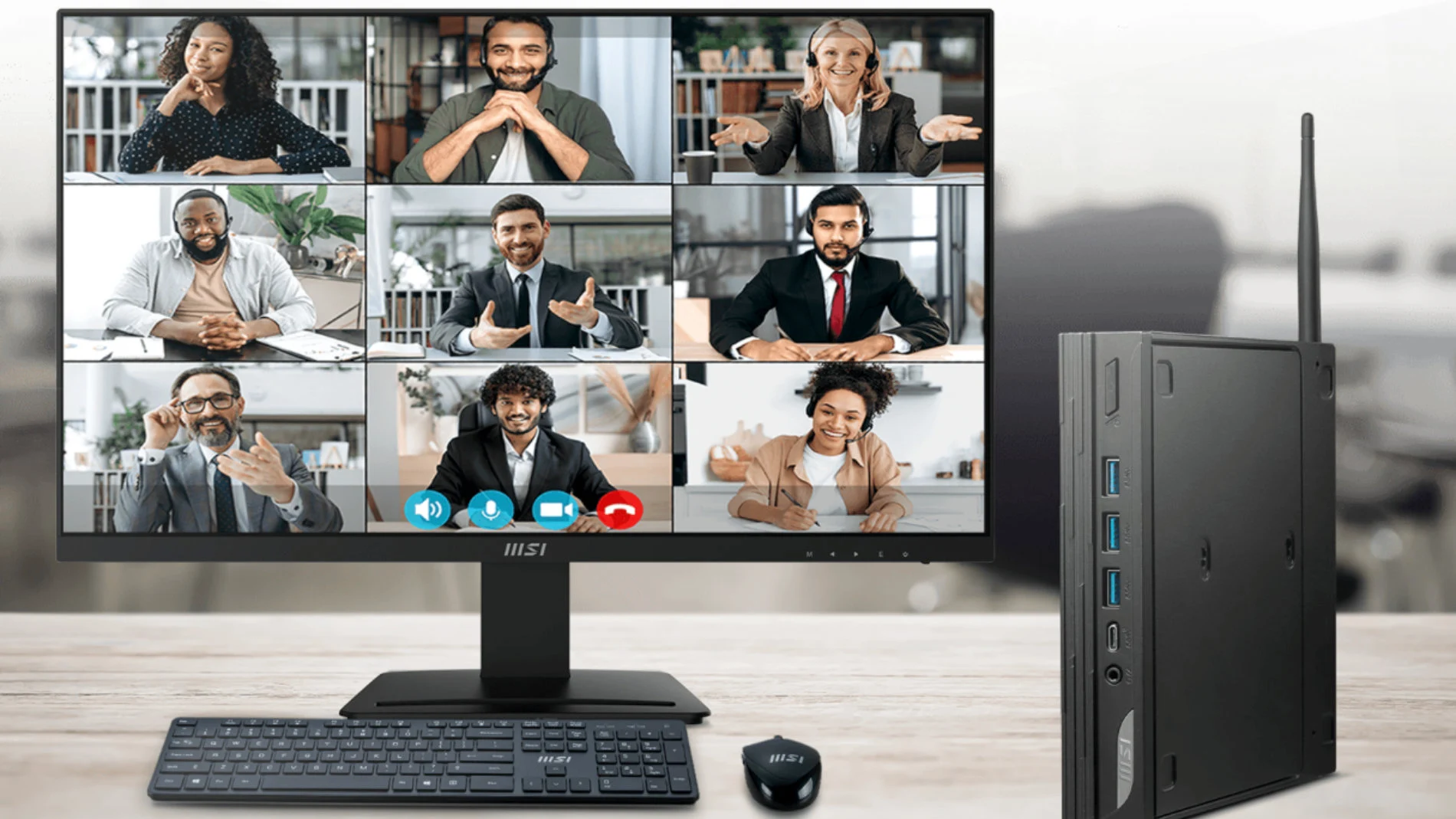 El monitor MSI PRO MP273AP tiene altavoces integrados