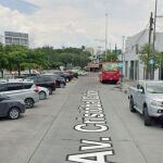 Avenida Cristobal Colón, en Guadalajara.