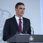 El persidente del Gobierno, Pedro Sánchez 