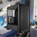 La caja CORSAIR FRAME 4000D soporta radiadores de hasta 360 milímetros