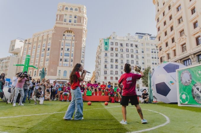 Iberdrola activa una ‘fan zone’ en Almería para apoyar a la selección española en la Eurocopa 