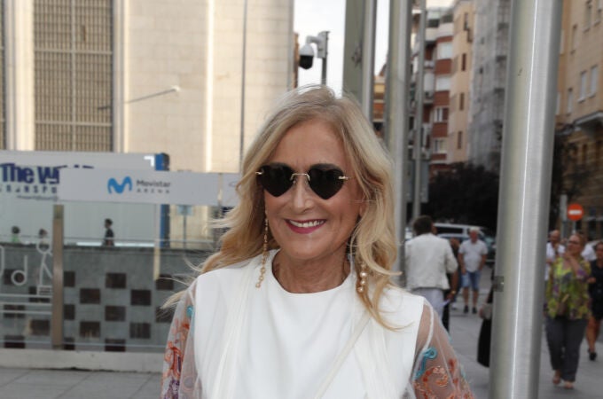 Cristina Cifuentes en el concierto de Miguel Bosé en Madrid