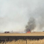 Extinguido el incendio forestal de Malpartida (Salamanca)
