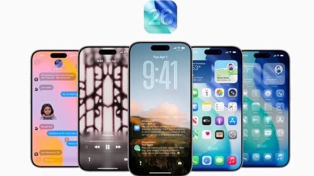 Imagen promocional de las funciones de iOS 26