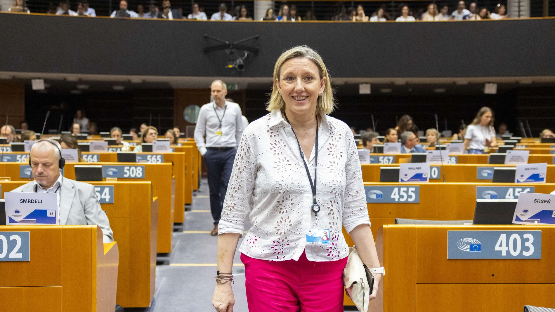 Isabel Blanco participa en Bruselas en el Comité de las Regiones