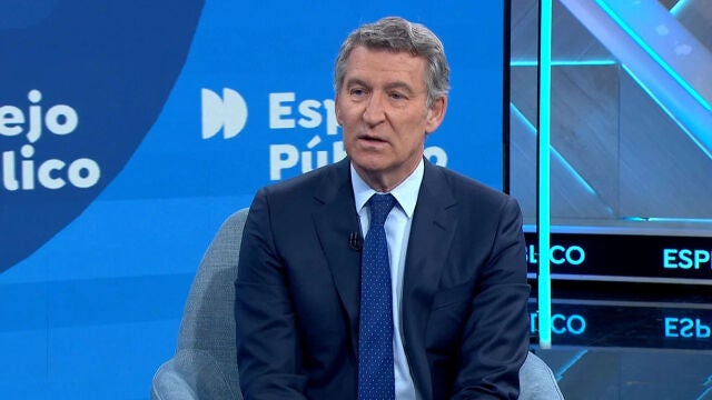 Alberto Núñez Feijóo en 'Espejo Público'