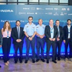 Imagen de los participantes en el Indra NGWS Technology Marketplace