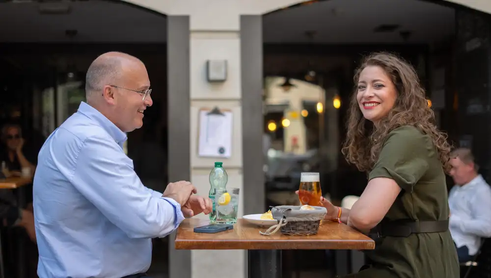 Miguel Tellado y Ester Muñoz