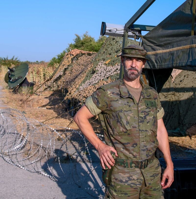 El Comandante Oscar Abid, segundo jefe de la UDAA “CANCERBERO&quot;