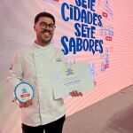Alejandro Ferreiro, ganador del certámen "Sete Cidades, Sete Sabores".