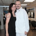 Isabel Díaz Ayuso, junto a Miguel Bosé
