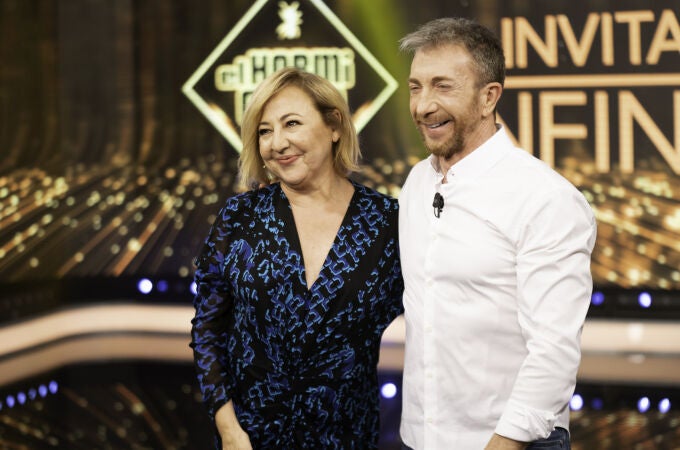 El look de Carmen Machi en 'El Hormiguero'.