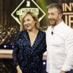 El look de Carmen Machi en 'El Hormiguero'.
