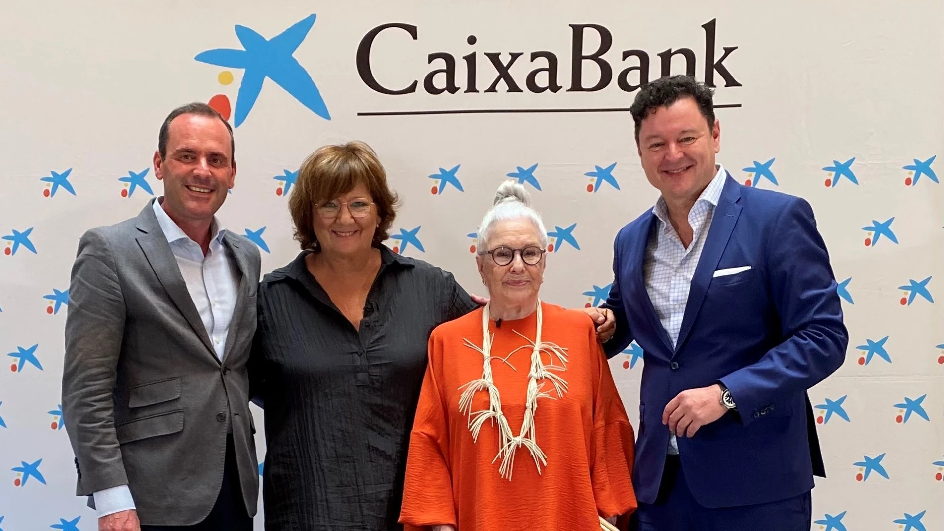 Juan Domínguez, Olga Viza, Lola Herrera y Gerardo Cuartero