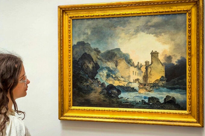 'The rising Squall, Hot Wells, de St Vincent's Rock, Bristol', de Turner
