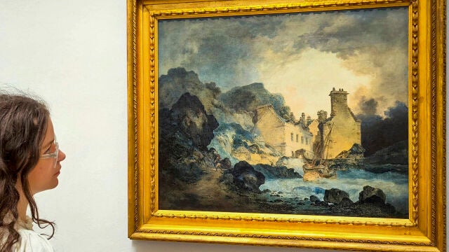'The rising Squall, Hot Wells, de St Vincent's Rock, Bristol', de Turner