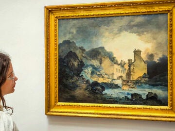 'The rising Squall, Hot Wells, de St Vincent's Rock, Bristol', de Turner