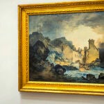 'The rising Squall, Hot Wells, de St Vincent's Rock, Bristol', de Turner