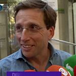 El alcalde de Madrid, José Luis Martínez-Almeida, tras ser padre por primera vez
